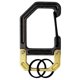 thumbnail image 1 of Llavero Carabiner Hillman RSC 5040520 de aluminio negro dorado, 1 of 1