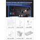 thumbnail image 2 of Organizador de pared con tablero perforado Zestify Revamp Your Space, color blanco, 2 of 6