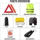thumbnail image 3 of Kit de Emergencia para Auto AUTODECO, Chaleco y Triángulo de Remolque, 3 of 3