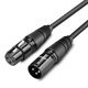 thumbnail image 2 of Cable Audio XLR M/XLR H 5M Negro Ugreen AV130, 2 of 2