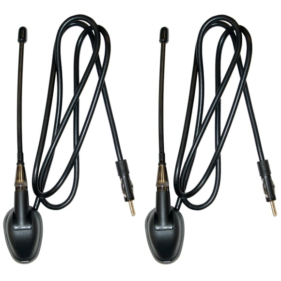 Antena Jensen JAN139 de alta resistencia, 6", montaje universal superior/lateral