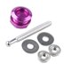 thumbnail image 1 of Kit De Cierre De Capó Con Botón Pulsador Universal De 21 Mm, Accesorios Y Piezas De Repuesto, Antivibración, Color Morado, 1 of 5