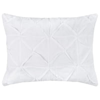 Edredón Rizzy Home Bt1884 De Poliéster, 90 X 92 Cm, Color Blanco Y Neutro