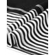 thumbnail image 5 of Agnes Orinda Conjuntos de Halloween para Mujeres Tallas Grandes Blusa Casual de Manga Larga con Detalle de Botón, Cuello Henley a Rayas en Capas, Bloque de Color, Talla 3X Negro, 5 of 6