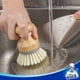 thumbnail image 5 of Cepillo de palma de bambú, cepillo para fregar platos, ollas, sartenes y fregaderos de cocina, paquete de 2, 5 of 8
