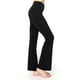 thumbnail image 4 of Pantalones de Yoga Mini Acampanados con Cintura en V, 4 of 5