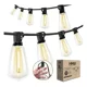 thumbnail image 1 of Guirnalda Exterior Homely Luces Terraza Lagrima 10 Metros 10 Ampolletas Impermeables Amarillo, 1 of 3