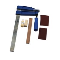 Magideal - 6Pcs Guitar Puente De Guitarra Clamp Clips Herramienta Luthier Herramientas Posición Premium Mantenimiento De Guitarra Reparación De Puentes Reemplazo Guitarra Acústica