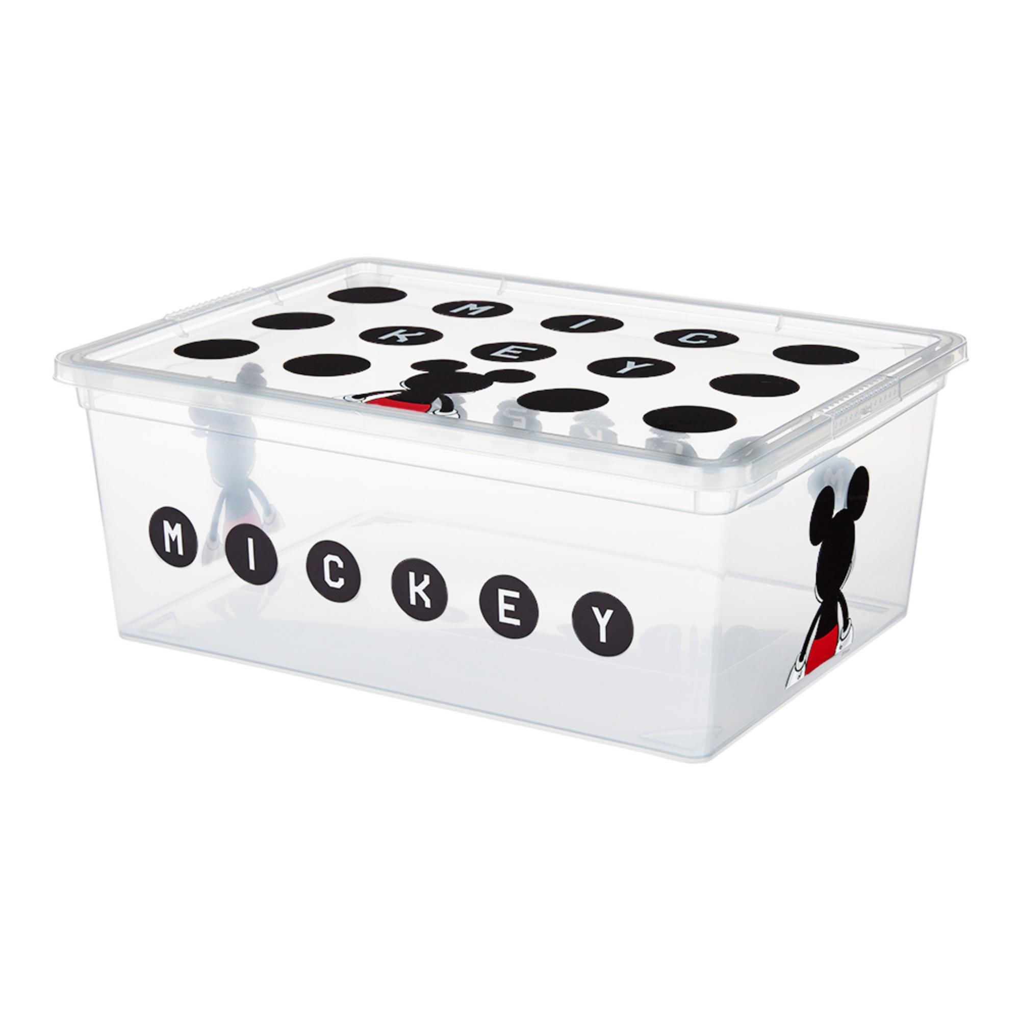 Disney - Caja Organizadora Mickey Mx05773a Pp Gris