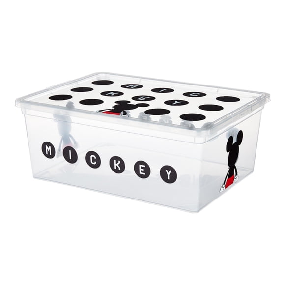 Caja Organizadora Mickey Mx05773A Pp Gris