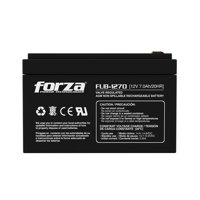 Batería Para Ups Forza Sellada Recargable Fub-1270 Negro Talla Única