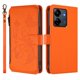 thumbnail image 2 of Funda Cartera Mariposa para [Xiaomi Redmi 13C 4G/5G] con Soporte y Cremallera Naranja, 2 of 6