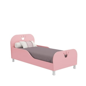 Kidscool - Mini Cama Rosado Claro Mod Princesa