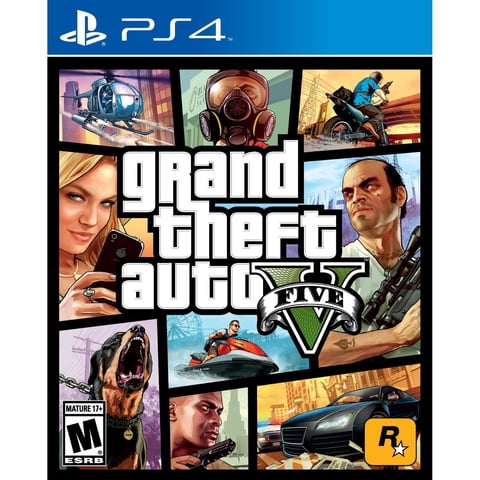 Videojuego Rockstar Games Grand Theft Auto V Ps4