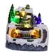 thumbnail image 3 of Casa de pueblo navideña, adornos de construcción coleccionables, colección de escenas de nieve iluminadas para estantería, vacaciones, interior, niñas, 3 of 5