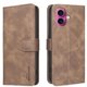 thumbnail image 1 of Funda Billetera para iPhone 16 Protección RFID y Soporte Ajustable Marrón, 1 of 6