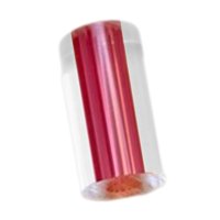 Ioensy - Virola Para Taco De Billar, Fácil De Instalar, Portátil, De Acrílico, Color Rojo