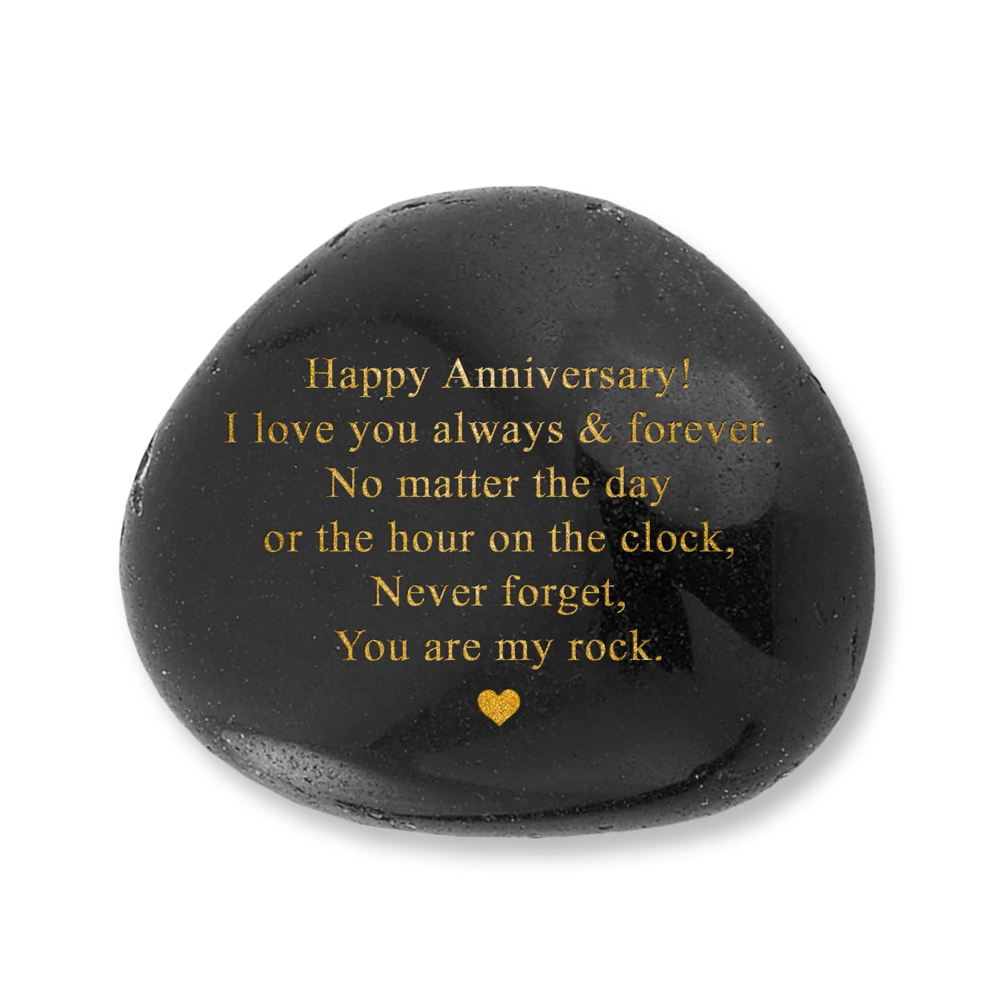 Piedras Decorativas Velenti Happy Anniversary You Are My Rock