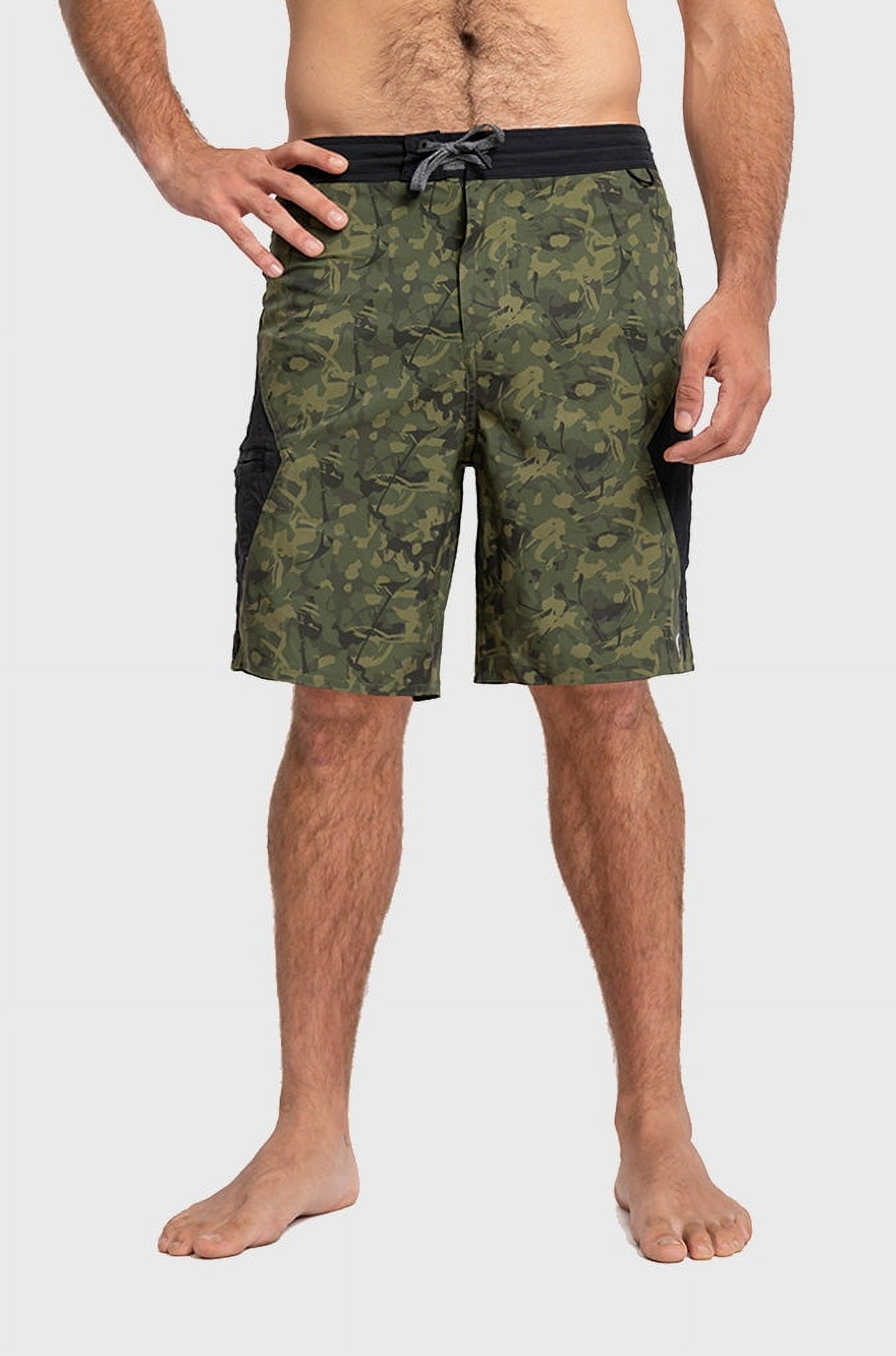 Traje De Baño Odissey Verde Oscuro Hombre Falcone