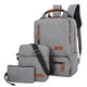 thumbnail image 1 of New Three-piece Backpack USB Large-capacity Compact Business Computer Bag Travel Bag Backpack, 1 of 3