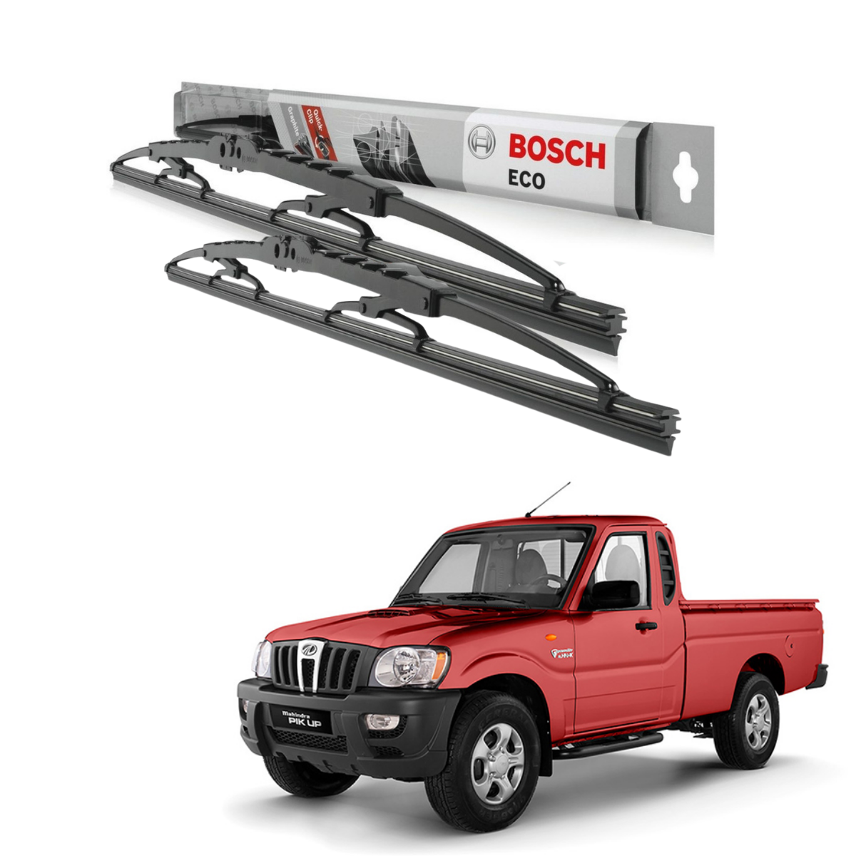 Plumillas Bosch Eco Para Mahindra Pik Up 2008-2018