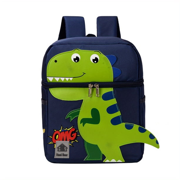 Cartoon Cute Dinosaur Kindergarten Schoolbag Fashion Boy Girl Travel Backpack Children'santi-Lost Backpack