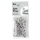 thumbnail image 2 of Anilla partida de metal CousinDIY 4, 6 y 8 mm plata, 240 piezas, 2 of 3