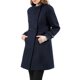 thumbnail image 2 of INSPIRE CHIC Abrigo de Mujer Doble Botonadura Largo Midi Cuello Alto Manga Larga Abrigo L Azul, 2 of 8