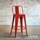 thumbnail image 3 of Taburete Tolix Acero con Respaldo - Rojo, 3 of 3