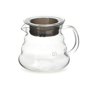 Oem - Jarra Decantadora V60 Jarra Cafetera Vidrio Y Goma 360Ml