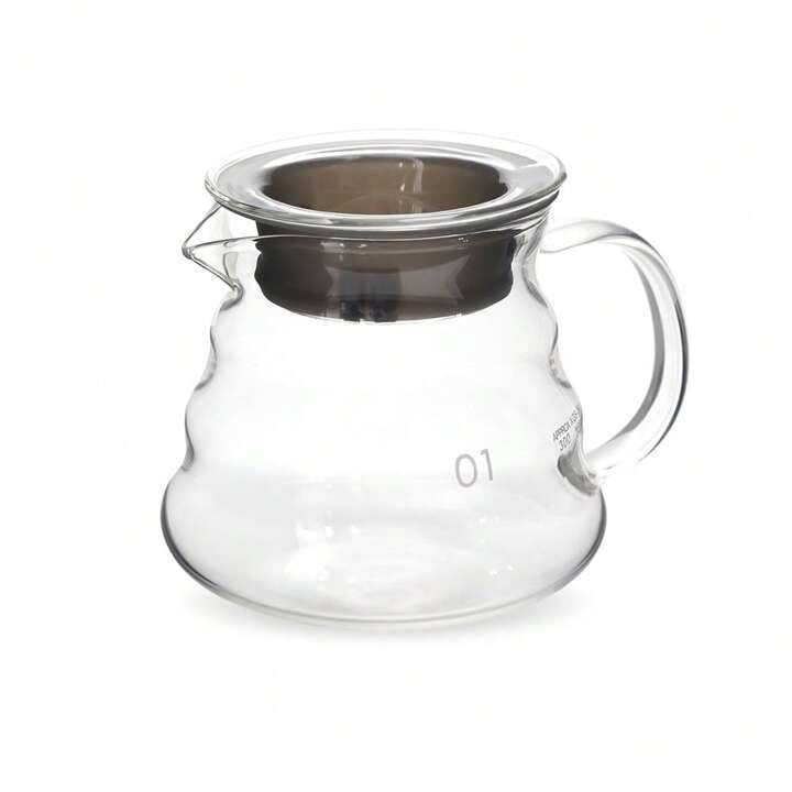 Oem - Jarra Decantadora V60 Jarra Cafetera Vidrio Y Goma 360ml