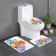 thumbnail image 1 of Juego de 3 Alfombras de Baño Squishmallows Fleece de Coral, 1 of 6