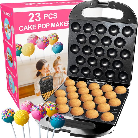 Máquina Eléctrica para Cake Pops Laven Birch con 23 Cavidades y Recubrimiento Antiadherente