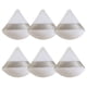 thumbnail image 1 of Borla de polvos faciales, borla de maquillaje triangular suave para polvos sueltos, polvos minerales, polvos corporales, 1 of 5