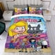 thumbnail image 4 of Sabrina: La Serie Animada Conjunto de sábanas temático, trío de piezas, cómodo y amigable con la piel, diseño único, regalo de decoración para el hogar para familiares, amigos y fans,140cm *210cm, 4 of 6