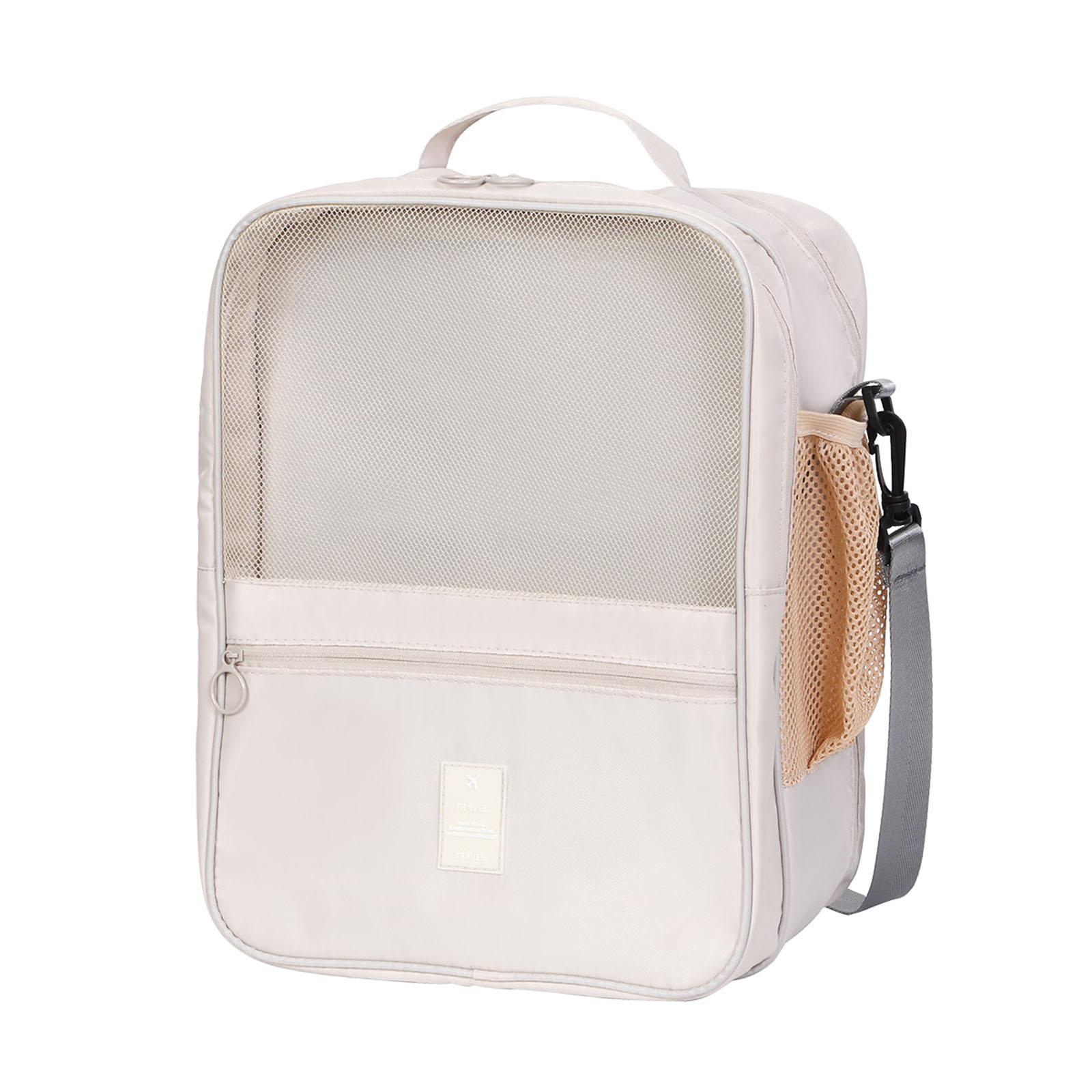 Bothyi - Bolsa De Zapatos De Viaje Para Empacar Bolsa De Zapatos A Prueba De Polvo Para Chanclas Hogar Al Aire Libre Beige