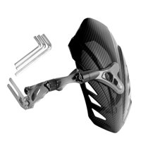 Magideal - Guardabarros Trasero De Motocicleta Universal Para 155 Protector Para Msx125 Sniper150 Cnc Aleación De Aluminio Durable Guardabarros , C C