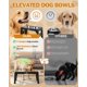 thumbnail image 3 of Comedero Elevado Ajustable para Perros Jovrun con 5 Alturas, 3 of 7