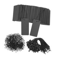 Bothyi - 300 Etiquetas De Precio De Papel Negro Para Ropa, Día Del Padre Y Día De La Madre.