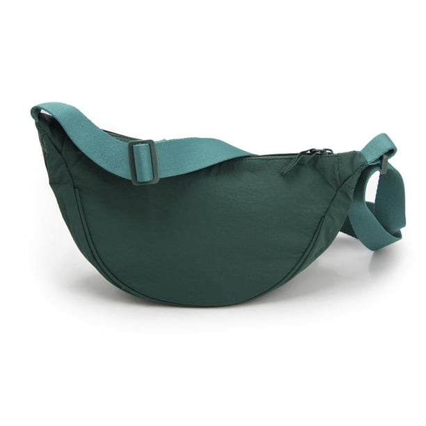 Banano Riñonera Urbano Impermeable Colores Lisos Unisex azul petroleo Talla Única