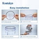 thumbnail image 3 of Empaque O-ring para carcasa de filtro de agua, paquete de 3, para GE Koatukys, 3 of 8