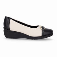 Zapato Mujer Negro/Crema Beth 02 Piccadilly
