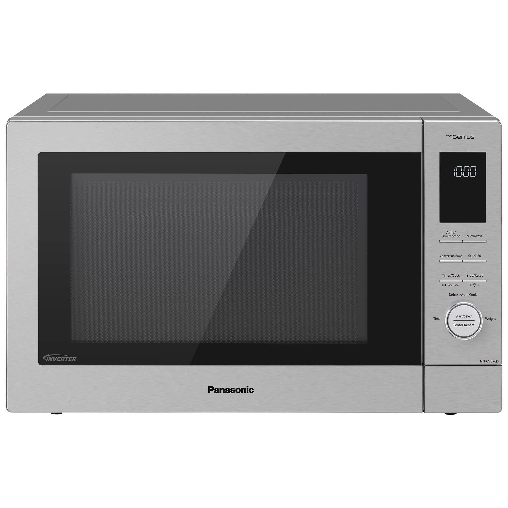 Horno Microondas Panasonic Nn-cv87qs De Encimera De Acero Inoxidable