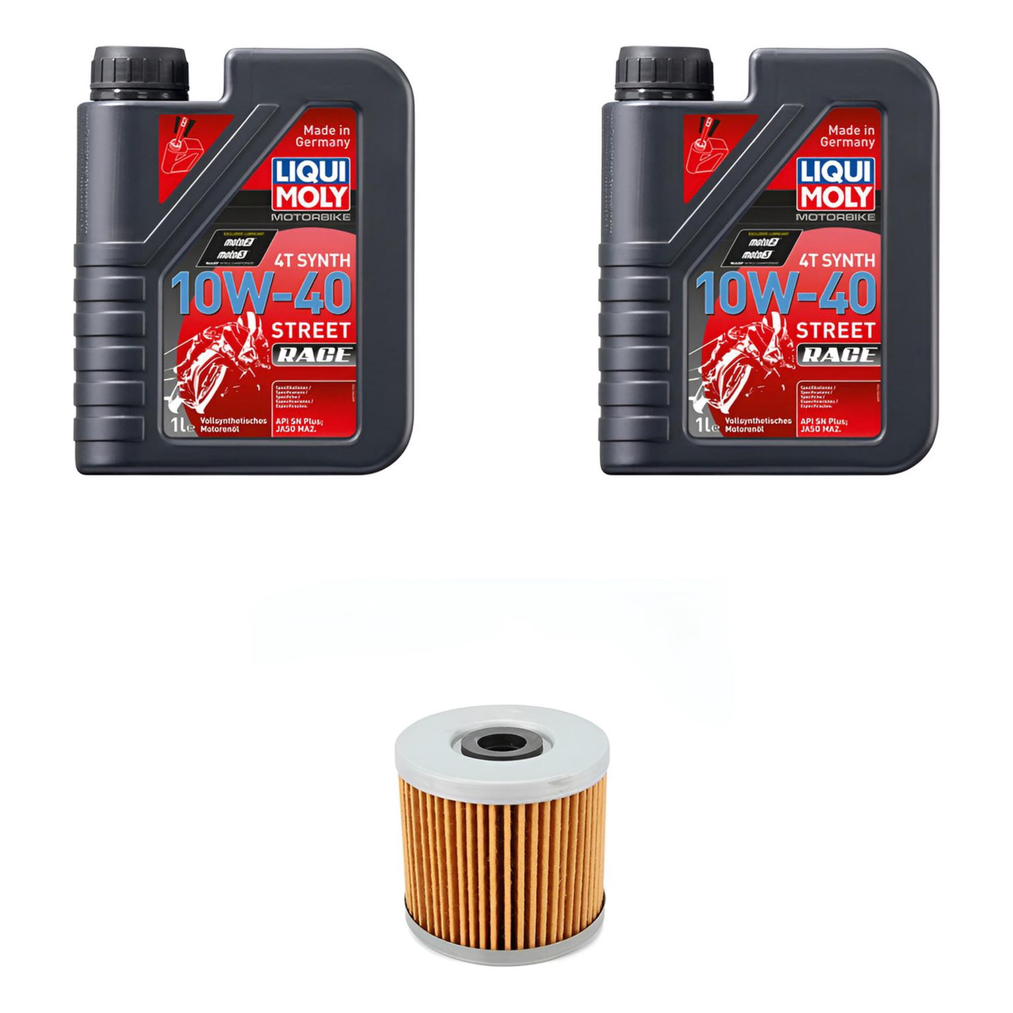 Liqui Moly - Kit De Mantencion Moto Zontes Zt 350 / 2l Aceite + Filtro