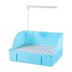 thumbnail image 1 of Caja De Ba?o Para Pájaros Para Mascotas, Caja De Ducha Reutilizable Para Loros, Cuenco De Agua Para Periquitos, Color Azul Canario, 1 of 5