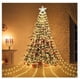 thumbnail image 1 of Cascada de luces de Navidad Estrella 2,5 mts Color Calida, 1 of 2