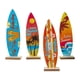 thumbnail image 2 of 4 Piezas De Decoración De Mesa De Tabla De Surf Con Temática De Tabla De Surf, Decoración De Playa Para El Hogar, Letreros De Playa, 2 of 5