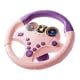thumbnail image 5 of Simulador de Aprendizaje de Conducción para Niños, Portátil, para Niños a Partir de 3 años, Giratorio 360 degree, con Efectos de Sonido de Vehículos, Juguet Base pequeña rosa, 5 of 5