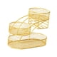 thumbnail image 5 of Cesta De Frutas De 3 Capas, Estante Multiusos Para Encimera De Cocina, Para Pan, Papas, Cebollas, Color Dorado Y Caja De Pañuelos, 5 of 5