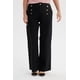 thumbnail image 1 of Jeans Mujer Flare Botones Delantero Negro, 1 of 4